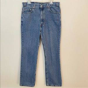 vintage levis 517 bootcut cowboy western jeans denim 36x33 MADE IN USA Flare 90s